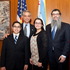 Levi Benhiyoun, Mayor Emanuel, Shaina Benhiyoun, Rabbi Benhiyoun